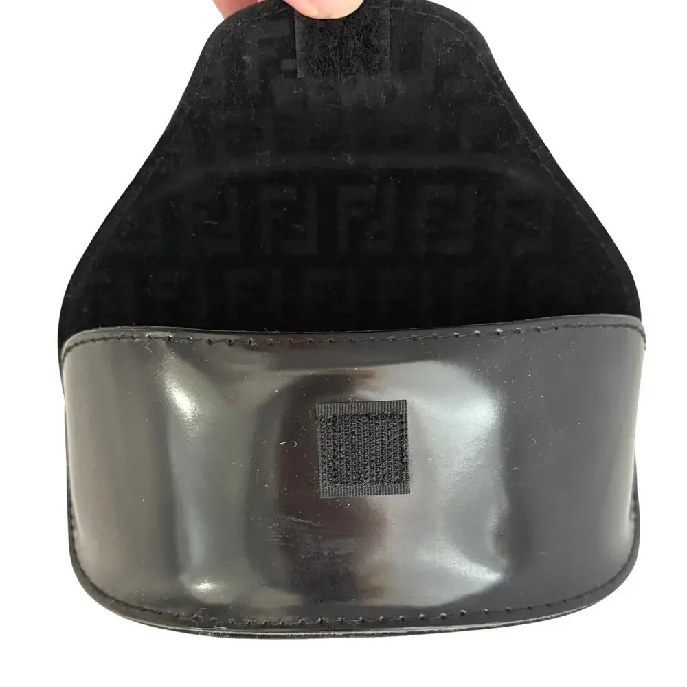 FENDI hard shell black sunglass case - case only